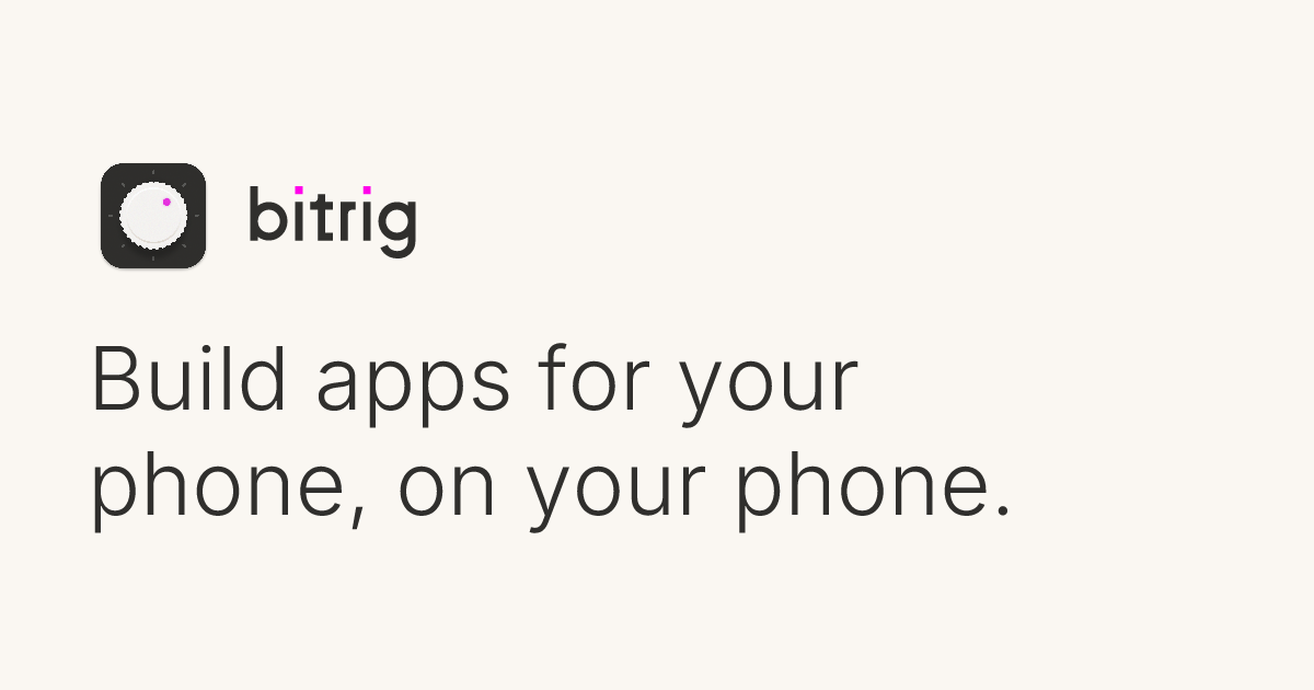 Bitrig logo